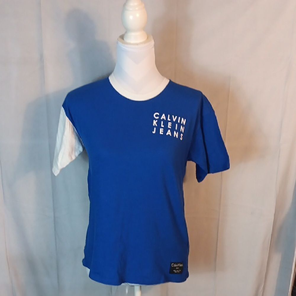 Calvin Klein Jeans Blue Women's Tee